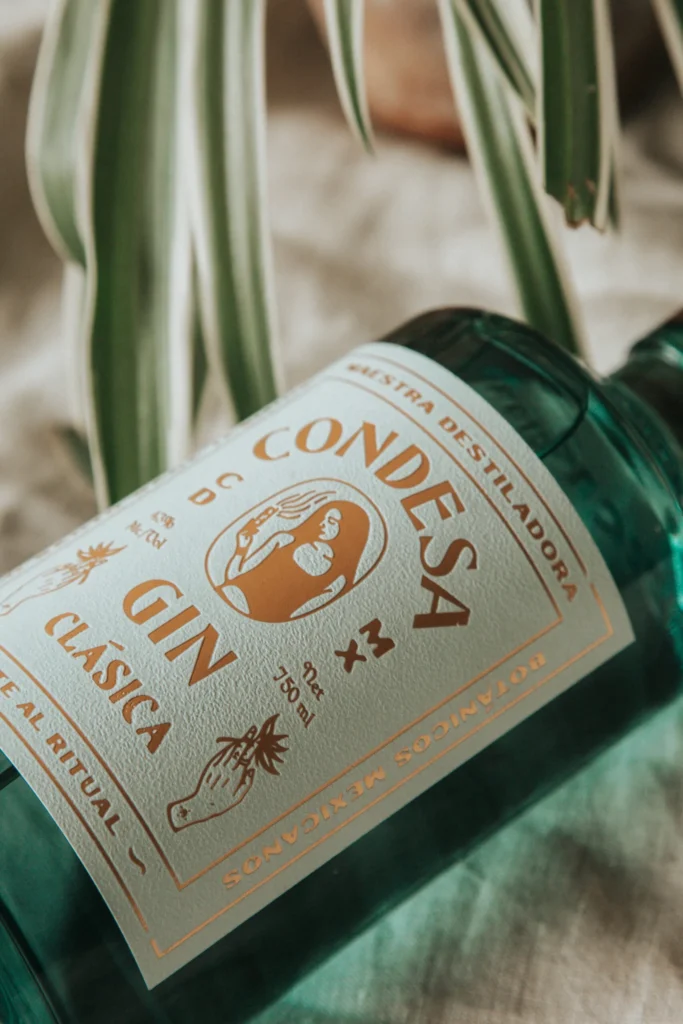 Condesa Clasica Gin made with palo santo and sage